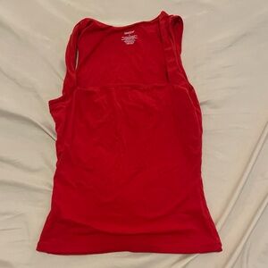 Women’s Scarlet Red Square Neck Tank